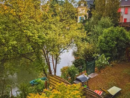 cergy port. vue sur l’oise- maison 180m2 pour votre famille