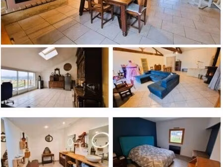 propriété equestre 8ha maison 280m2 + dépendances