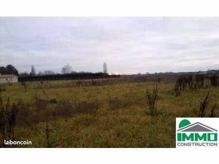 terrain 850 m² balizac