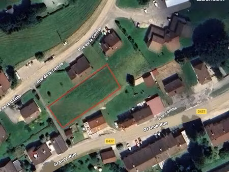 terrain constructible foncine le haut centre