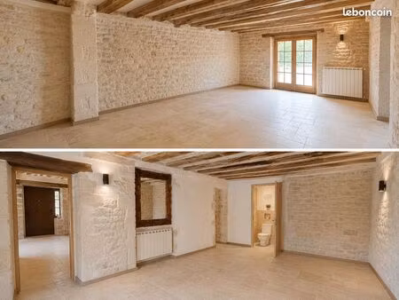 studio de caractère 55 m² – port-lesney – voûtes remarquables & cadre d'exception