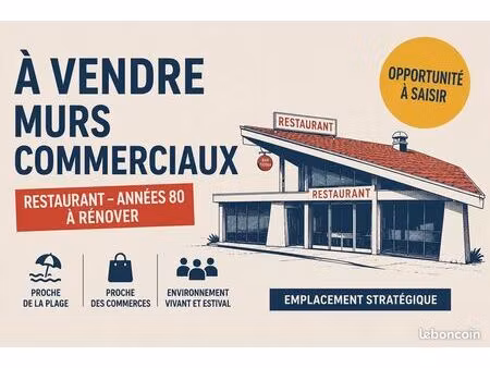 murs commerciaux seignosse le penon