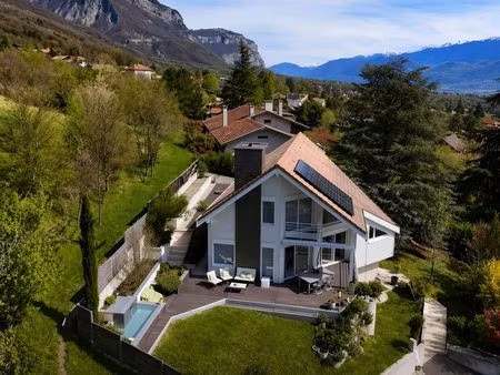 maison contemporaine de 200 m² – vue panoramique sur belledonne et le vercors – saint-ismi