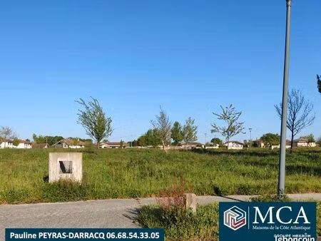 terrain 481 m² aire sur l adour