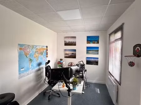 bureau à louer 11m2 centre ville avec fibre et parking