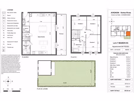 maison montfavet - avignon m² t-4 à vendre  320 700 €