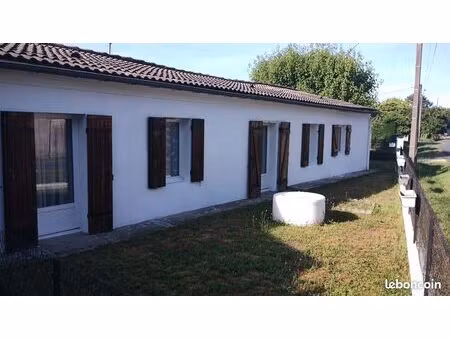 maison 100m2 sur terrain 3380 m2