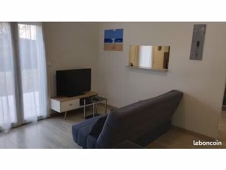 appartement 2 pièces 57 m² avec terrasse et jardin