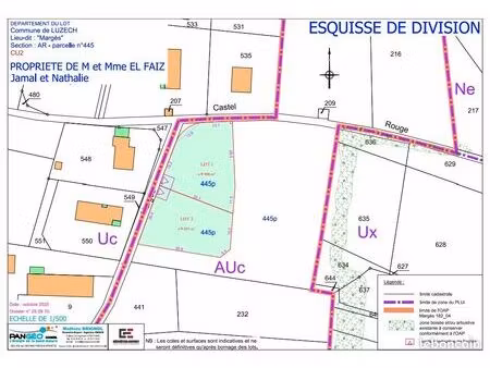 vends terrain constructible