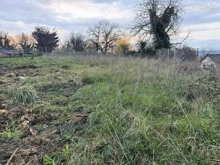 terrain 500 m² saint alban de roche
