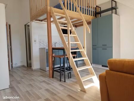 a louer : appartement t1 bis meublé 28m² blois