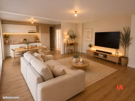 appartement t4 76 m² – 3 chambres – résidence fermée – tram à 200 m – parking sécurisé – d