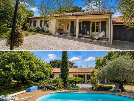 maison individuelle avec piscine