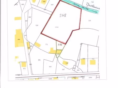 terrain 4994 m2 lapte