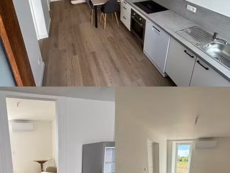 location appartement t3 meublé entièrement rénové proximité immédiate plage de chenet