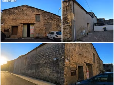 grange 270 m² au sol avec permis accordé pour 3 logements – 2 appartements et 1 duplex ave