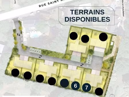 terrains viabilisés  permis de construire déposable immédiatement à vigneux de bretagne (4