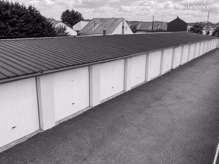 lot de 5 garages fermés loués – investissement locatif – angers