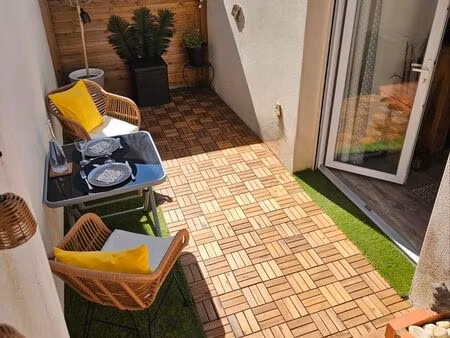 maison rénovée cœur de bourg vallet avec terrasse