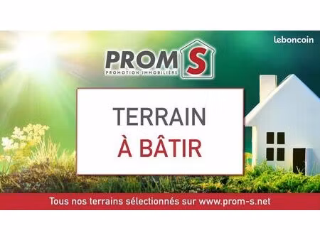 terrain 729 m² septeme