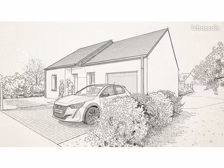 maison 4 pièces 62 m²