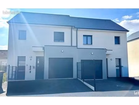 maison neuve 90m² – dpe a – 3 chambres – pac + clim – jardin 120m² – 210 000
