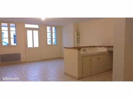 appartement rdc - 2 pièces - 50 m2 - cosne cours sur loire