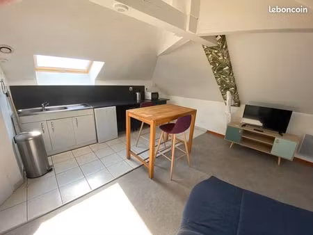 appartement studio  route de nevers à fourchambault  proche centre  dispo à partir de 11 j