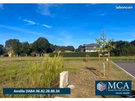 terrain 880 m² seignosse