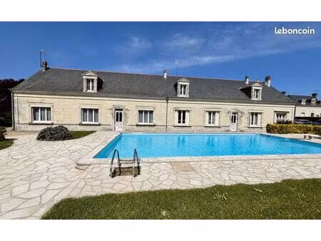 bien rare : longère - 2 habitations + dépendances + piscine – gros potentiel - val de loir