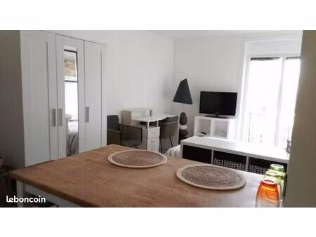 studio meublé 24m2 à louer