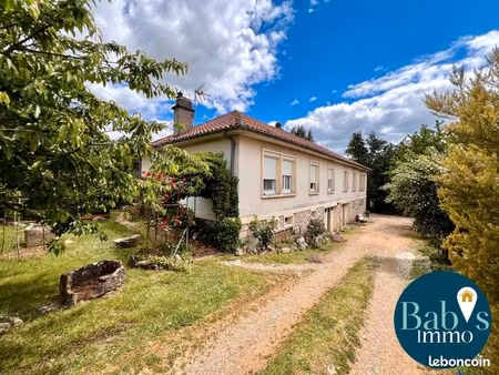 ensemble immobilier composé de deux maisons mitoyennes indépendantes  figeac (46100)