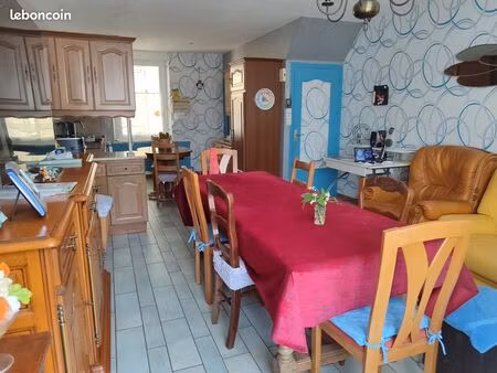 dombasle/mthe - maison 5 pièces 105 m² avec jardin plein mais rue annexe