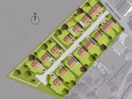 terrain 305 m² roucourt
