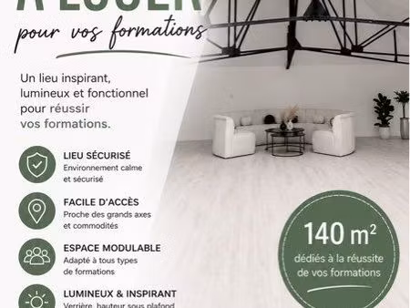 local 140m2 dédié aux formations/séminaires