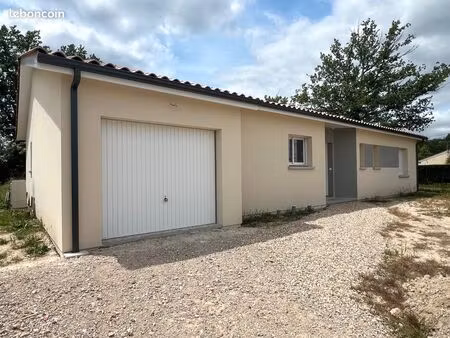 maison neuve de plain-pied re2020 – 128 m² habitables sur terrain de 1 100 m²