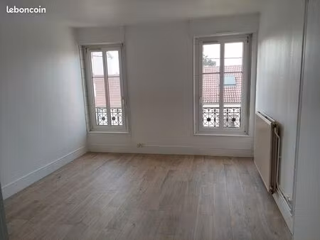 f3 53m2 très lumineux - proche centre ville / caserne / gare - jardin commun