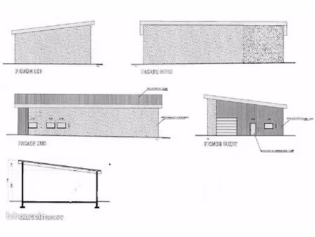entrepôt  atelier 300 m² athee sur cher