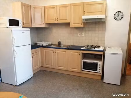 appartement 2 pièces + bureau 46 m2