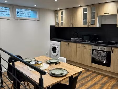 appartement t2 de 55m² meublé souplex