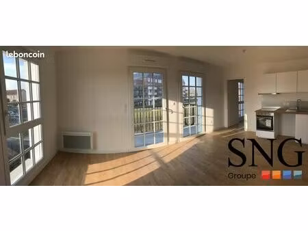 appartement 3 pièces 58 m²