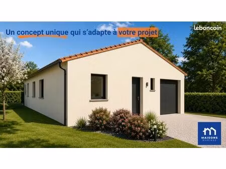 maison 85 m² la limouziniere