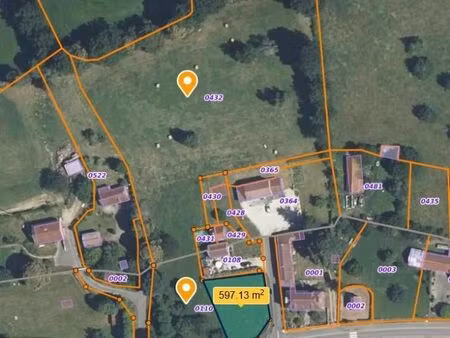 terrain 9432 m² st mars d egrenne