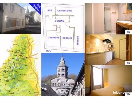 maison 7 pièces - 4 chambres - 110 m² dans orcival