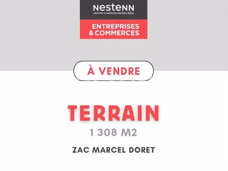 terrain 1308 m² calais