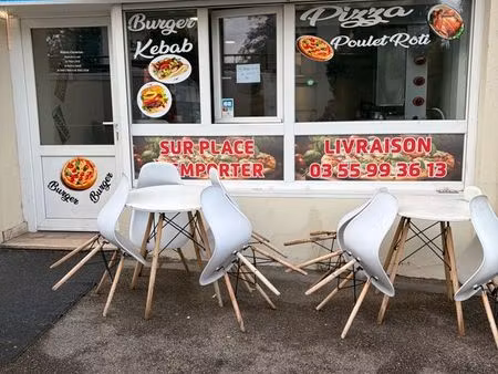 snack / pizzeria tout équipé (prêt à tourner) – sarreguemines