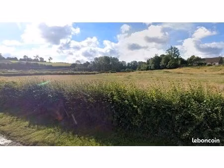 terrain 1 000 m² bourthes