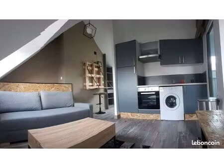charmant studio entièrement equipé - secteur mariette