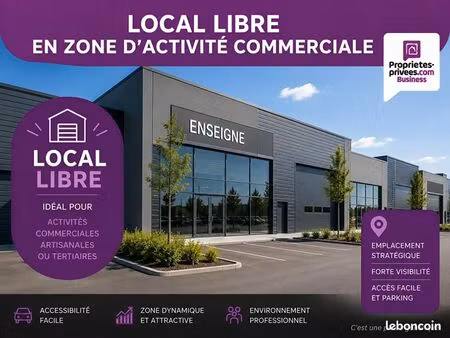 local commercial 300 m²