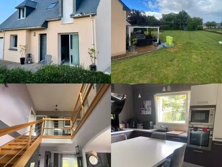 maison familiale de 2005 3 chambres + bureau + mezzanine avec grand terrain 955 m² proche 